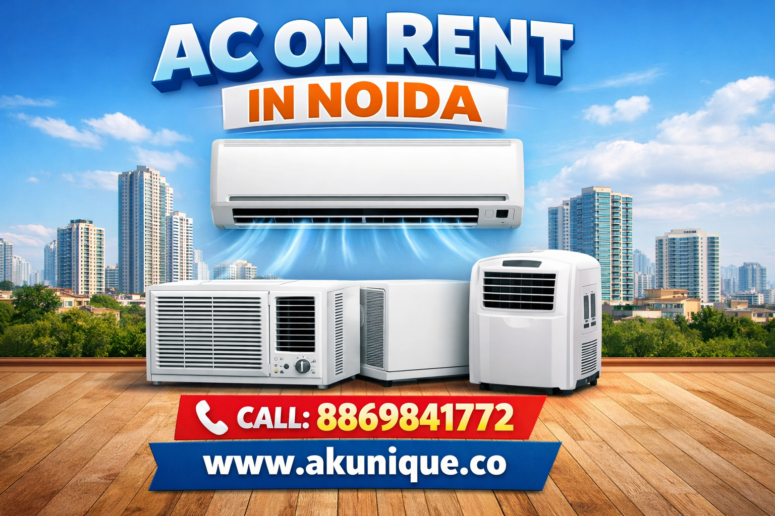 AC on Rent in Noida