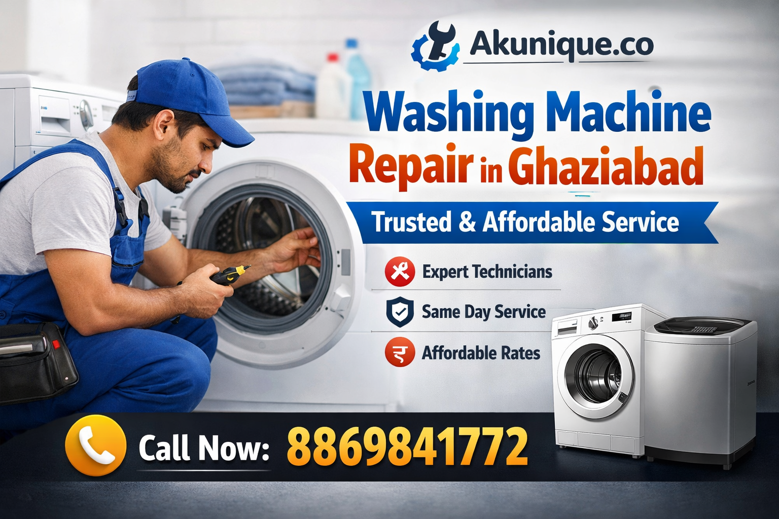 Washing Machine Repair in Ghaziabad