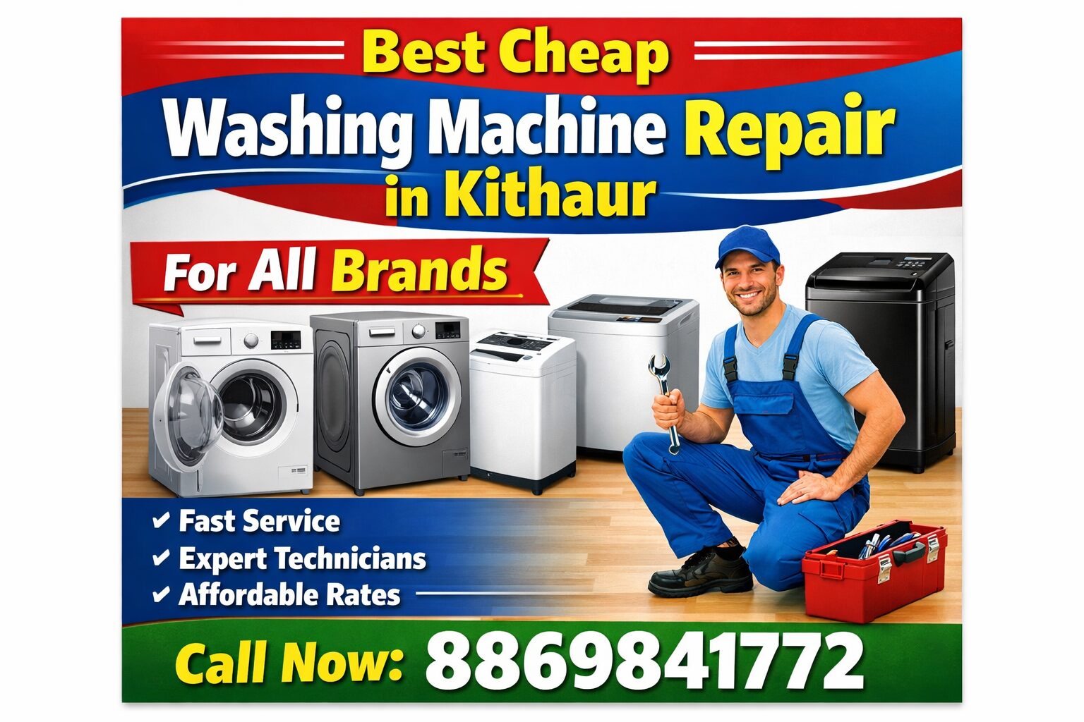 Best Cheap Washing Machine Repair in Kithaur