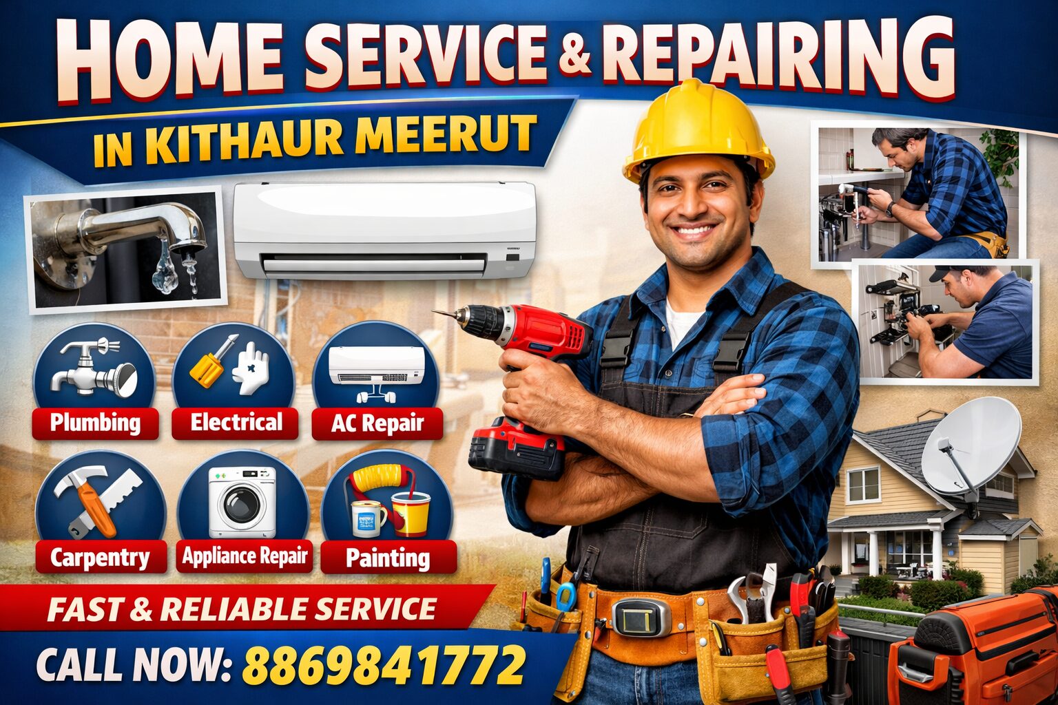 Home Service and Repairing in Kithaur Meerut