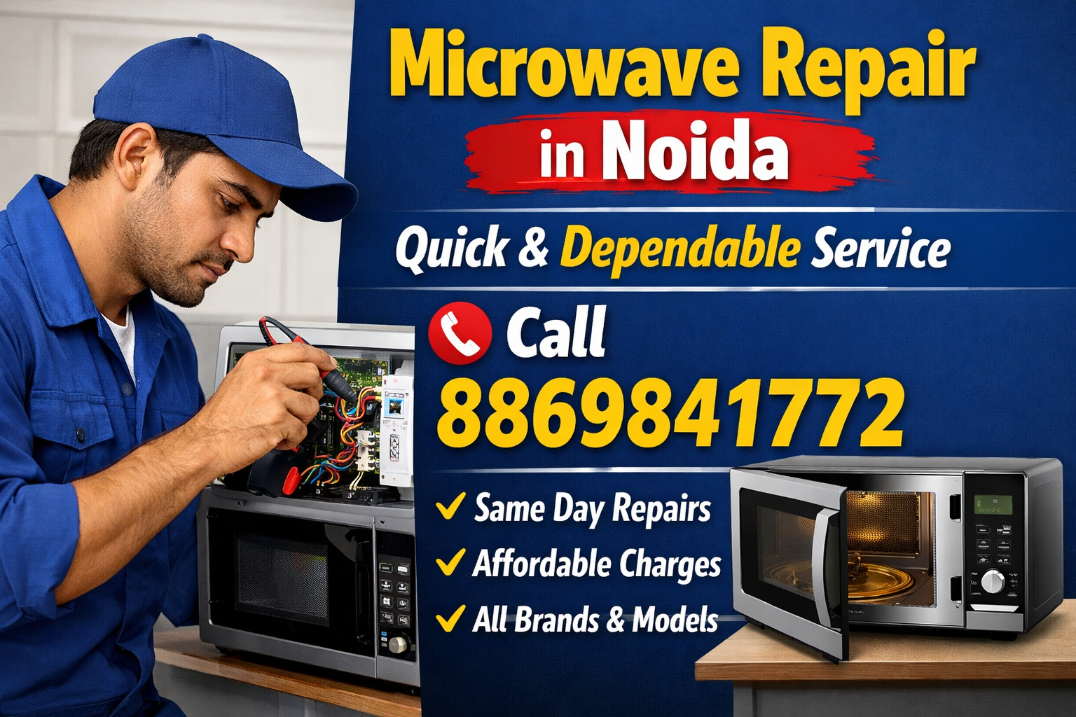 Microwave Repair in Noida – Quick and Dependable Service