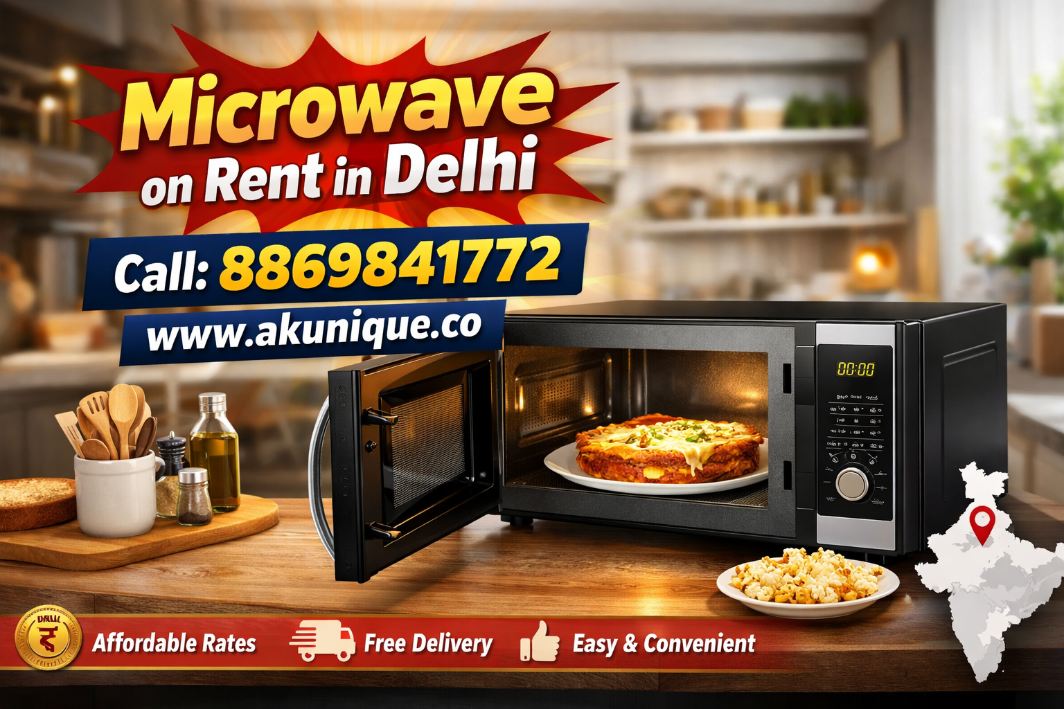Microwave (Oven) on Rent in Delhi