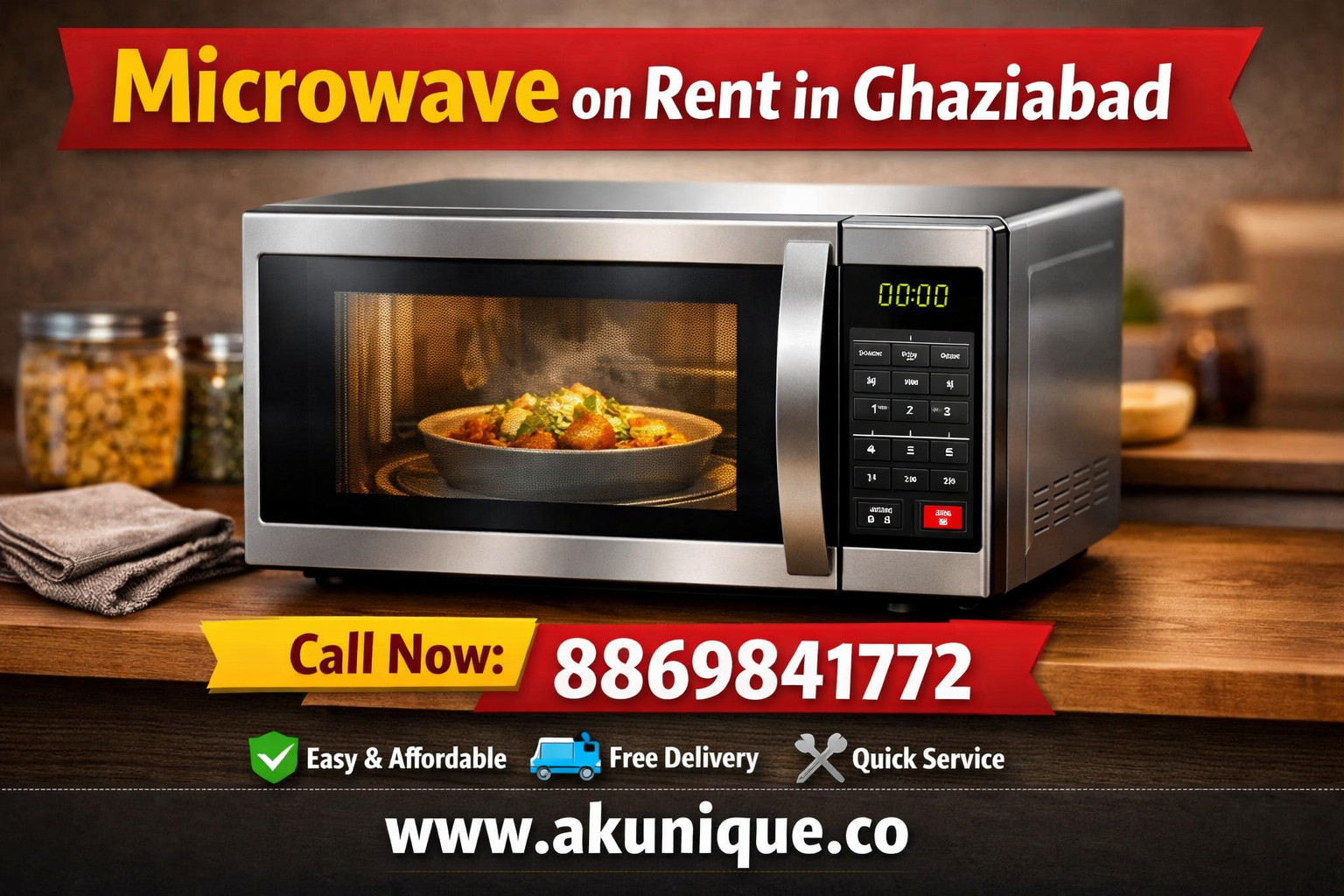 Microwave (Oven) on Rent in Ghaziabad