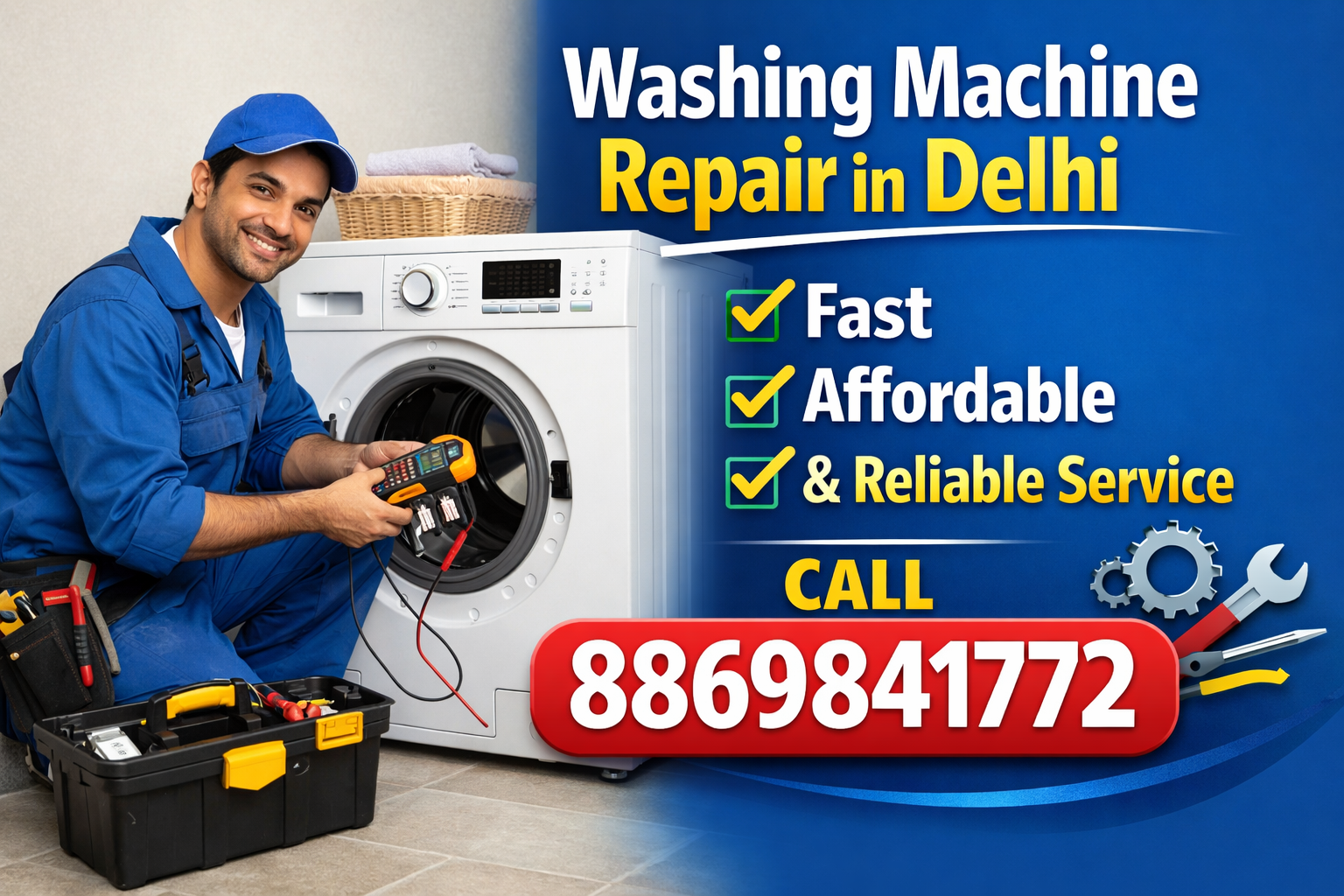 Washing Machine Repair in Delhi