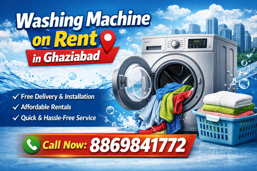 Washing Machine on Rent in Ghaziabad