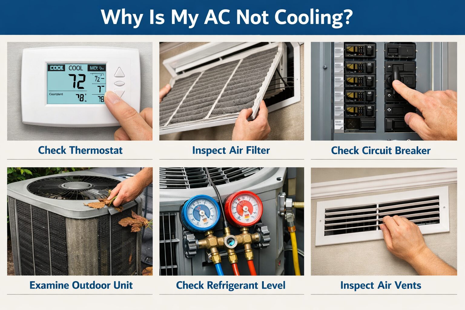 Why Is My AC Not Cooling