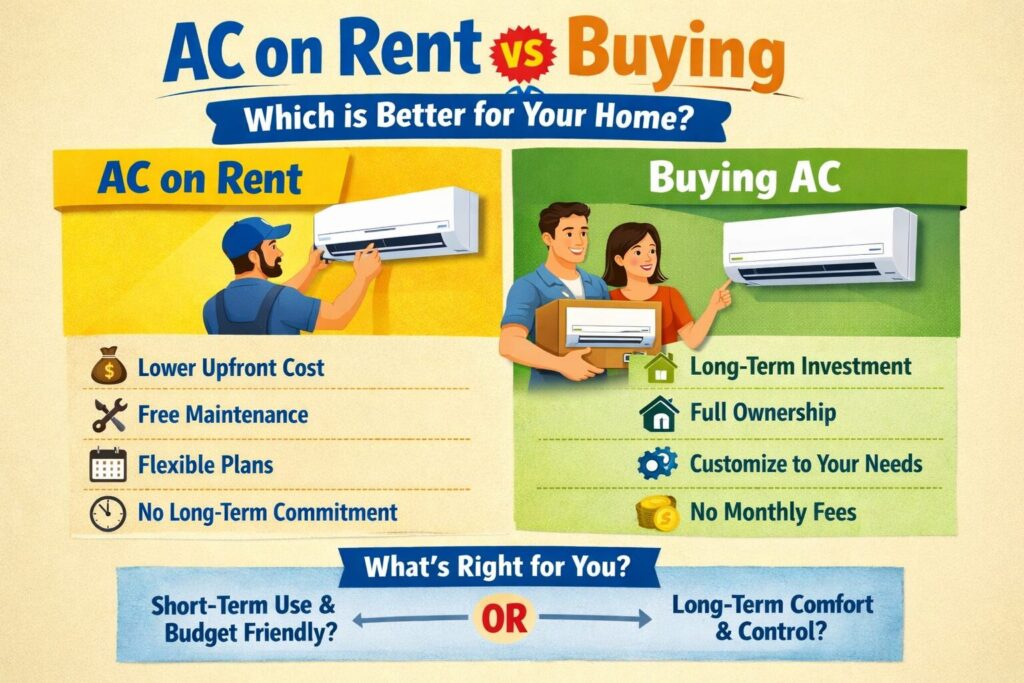 AC on Rent vs Buying – Which is Better