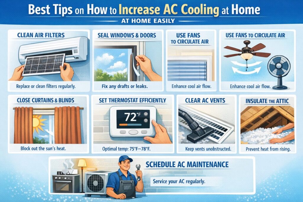 How to Increase AC Cooling