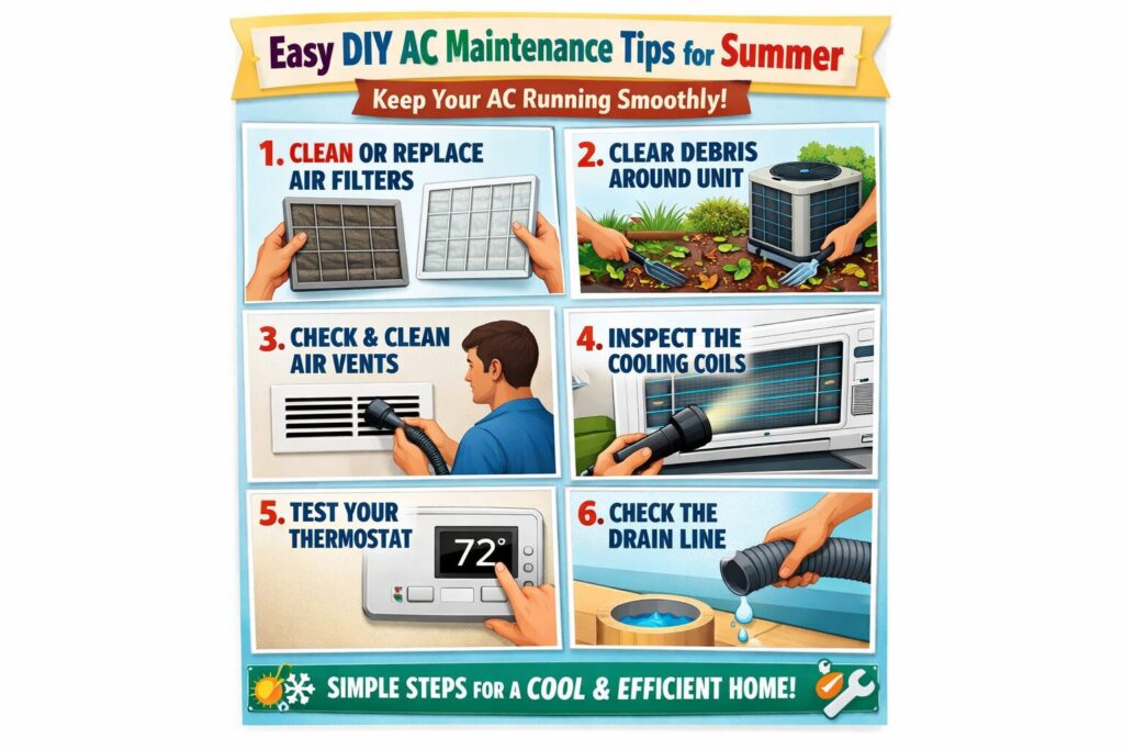 DIY AC Maintenance Tips for Summer