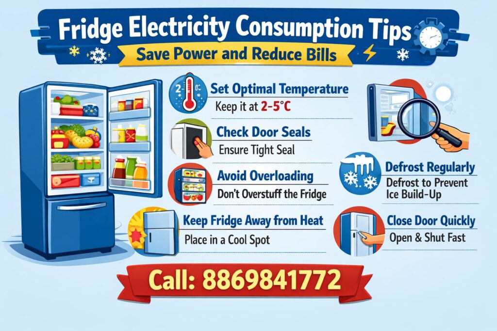 Fridge Electricity Consumption Tips – Save Power and Reduce Bills