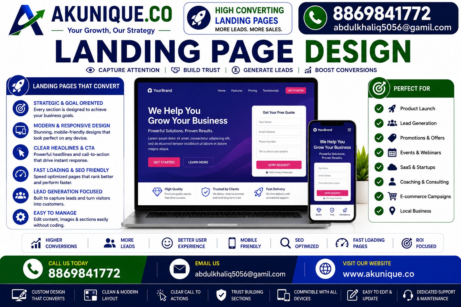 page desine