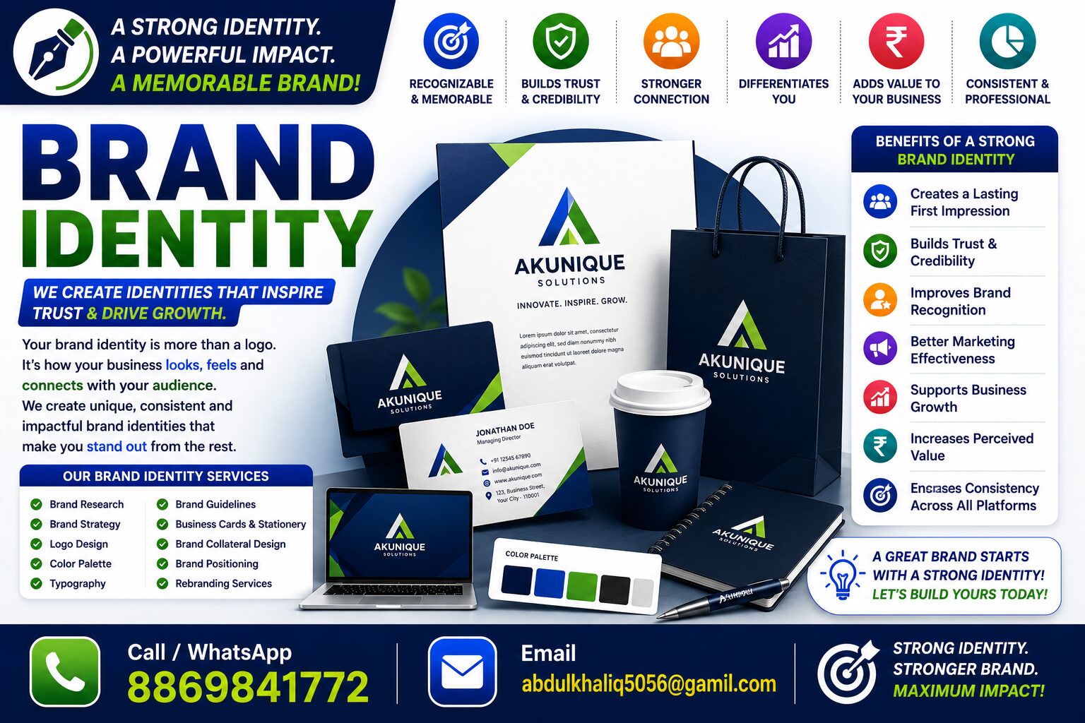 Branding Services Agency in Muradabad Grow Your Business with the Best Branding Services Agency in Muradabad If you are looking for a reliable Branding Services Agency in Muradabad, you have come to the right place. A strong brand helps your business stand out from competitors and builds trust among customers. Whether you own a startup, a small business, or a large company, professional branding can create a unique identity that attracts more customers and improves your market presence. Our Branding Services Agency in Muradabad offers complete branding solutions designed to increase your brand value and support long-term business growth. Our Complete Branding Services We provide end-to-end branding services that help businesses build a memorable and professional image. Our services include: Brand Strategy Development Brand Identity Design Logo Design and Redesign Business Name and Tagline Creation Corporate Branding Visual Identity Design Brand Positioning Brand Guidelines Product Branding Packaging Design Stationery Design Social Media Branding Website Branding Digital Branding Marketing Collateral Design Brochure and Catalogue Design Business Card Design Letterhead and Envelope Design Brand Story Development Rebranding Services Why Branding is Important A strong brand creates recognition and trust in the market. Customers are more likely to choose businesses that have a professional image and a consistent brand identity. Effective branding also increases customer loyalty, improves business credibility, supports marketing campaigns, and helps generate better leads and sales. Whether your business operates locally or nationally, branding plays a major role in long-term success. Why Choose Our Branding Agency? Our experienced branding experts understand your business goals and create customised branding solutions that match your industry. We focus on creativity, consistency, and customer satisfaction. Every design and branding element is developed to reflect your business values while making your company memorable in the minds of your customers. We use modern design trends, detailed market research, competitor analysis, and customer insights to build brands that perform well across both online and offline platforms. From logo creation to complete brand identity, our team delivers high-quality work within your budget and timeline. Industries We Serve Our branding solutions are suitable for: Retail Businesses Healthcare Clinics Educational Institutes Restaurants and Cafes Real Estate Companies Manufacturing Industries E-commerce Stores Fashion Brands IT Companies Startups Service Providers Local Businesses Corporate Organisations Get Professional Branding Services Today Your brand is the face of your business. Investing in professional branding helps create a lasting impression, improves customer confidence, and supports business growth. If you need a trusted Branding Services Agency in Muradabad, our expert team is ready to deliver creative, result-oriented branding solutions that help your business achieve long-term success. Meta Description (128 characters): Branding Services Agency in Muradabad offering logo design, brand identity, corporate branding & digital branding solutions.